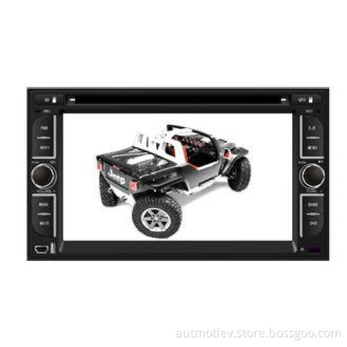 Audio GPS Double Din Multimedia System 2 Channel For Automo
